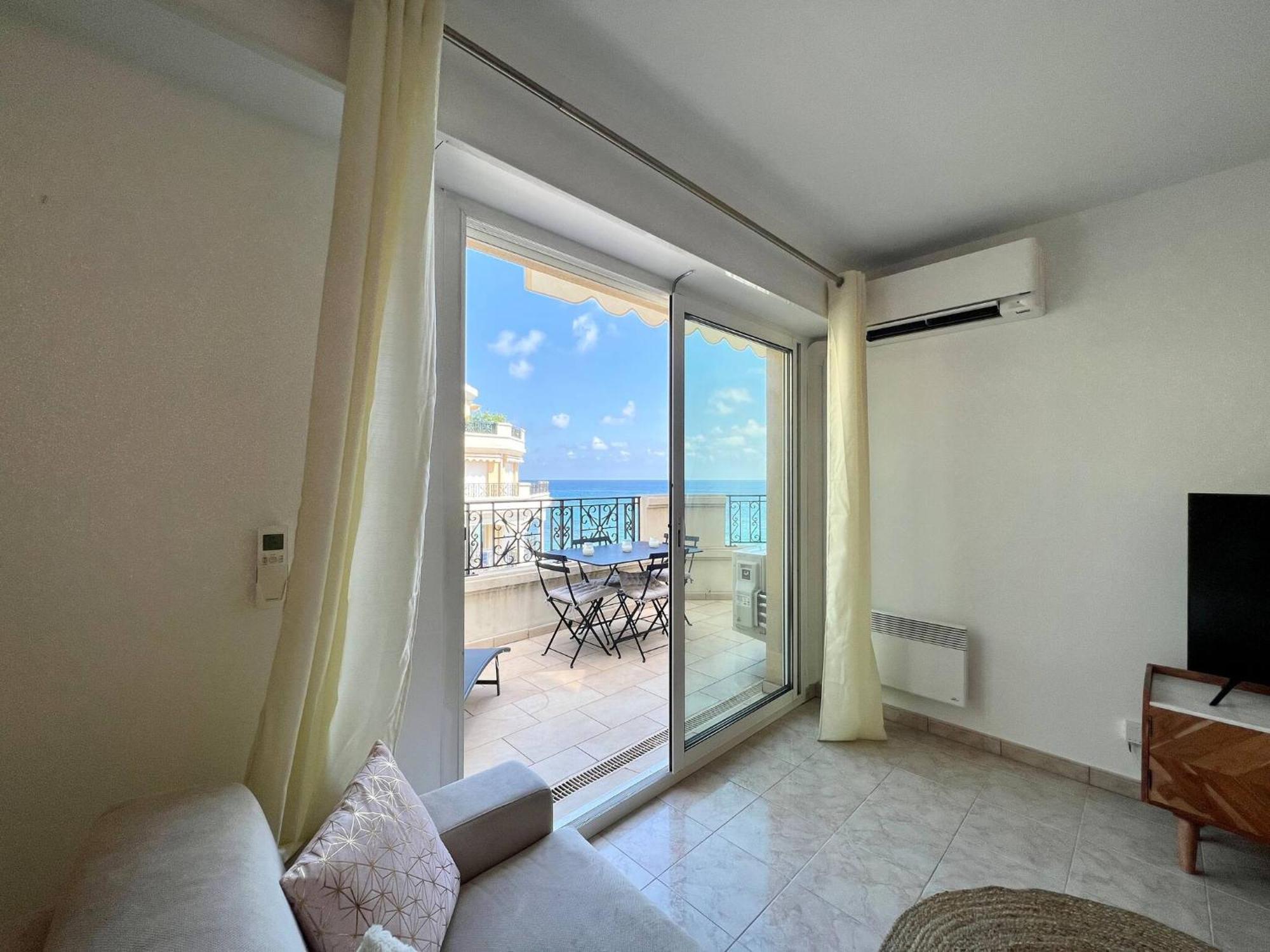 'Le Victoria Beach' Vue Mer Plein Centre, Spacieux Мантон Екстер'єр фото