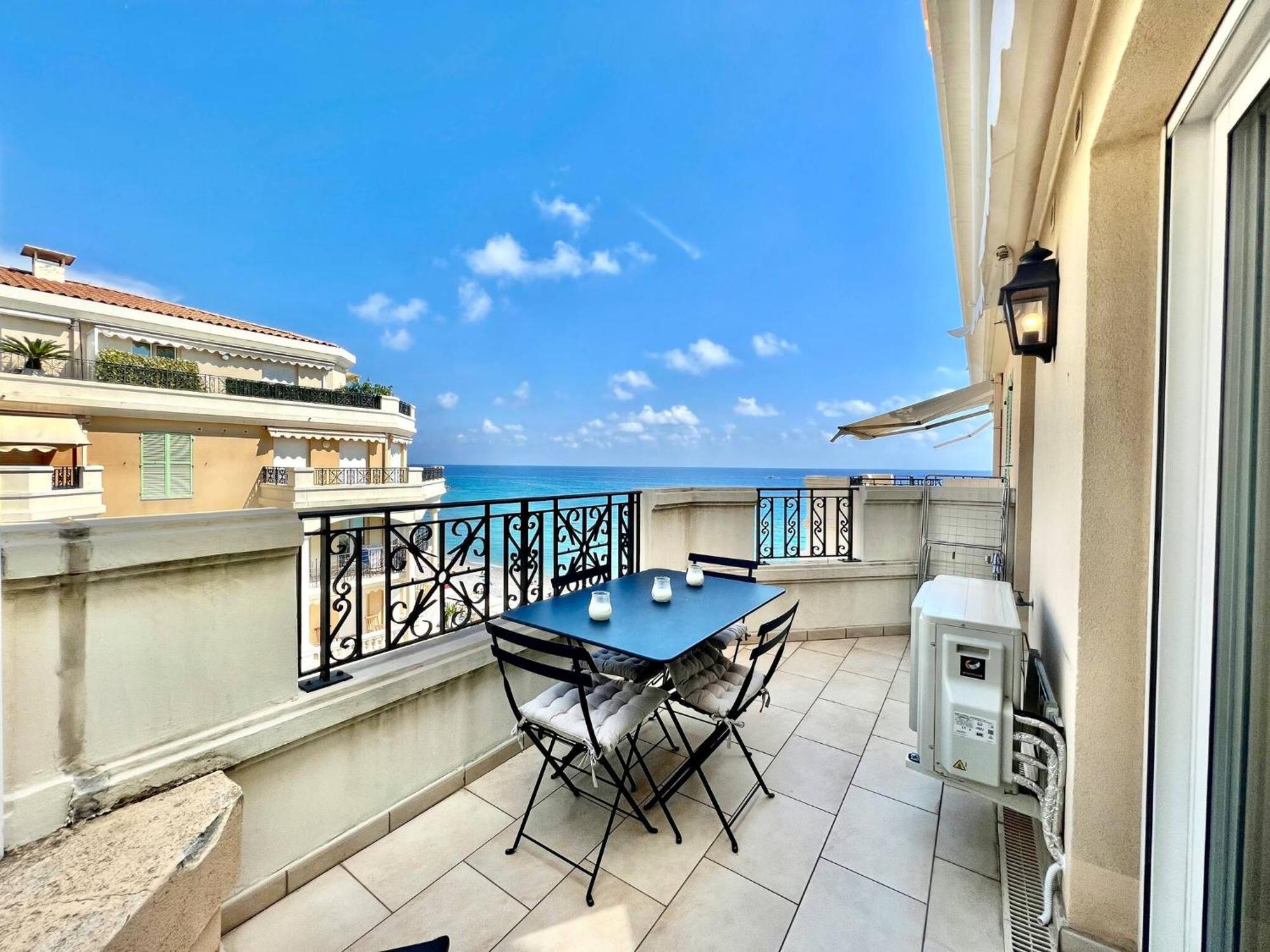 'Le Victoria Beach' Vue Mer Plein Centre, Spacieux Мантон Екстер'єр фото