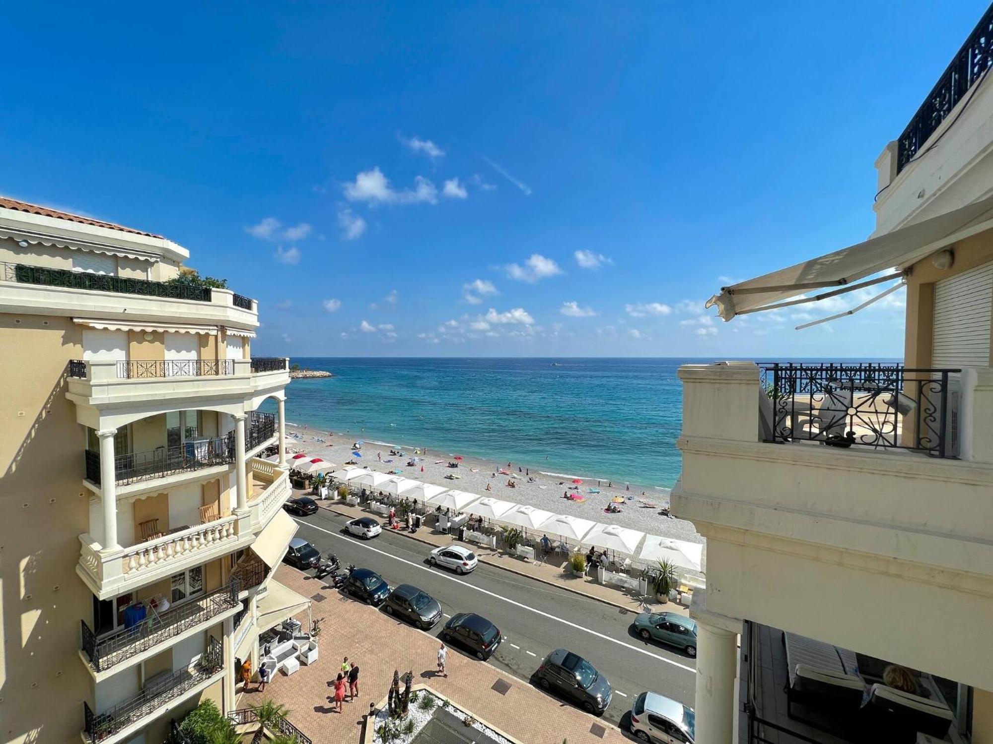 'Le Victoria Beach' Vue Mer Plein Centre, Spacieux Мантон Екстер'єр фото